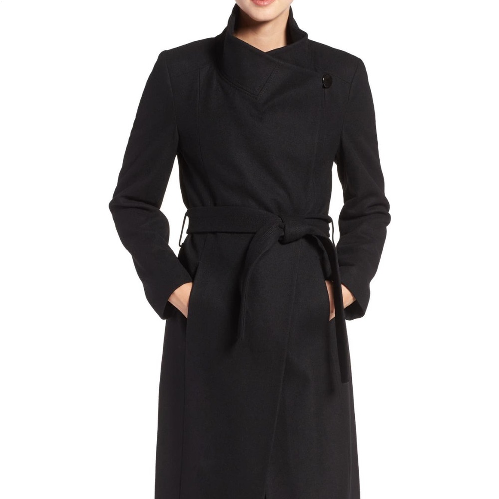 Fencer melton wool maxi coat